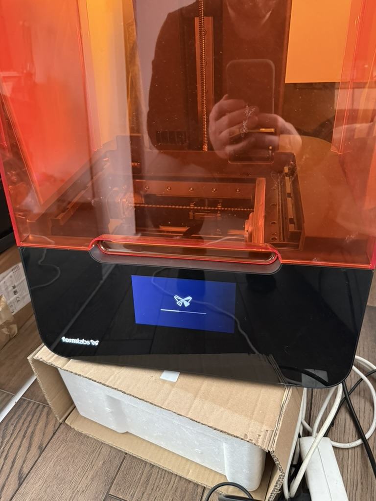 Form 3: first boot after fix