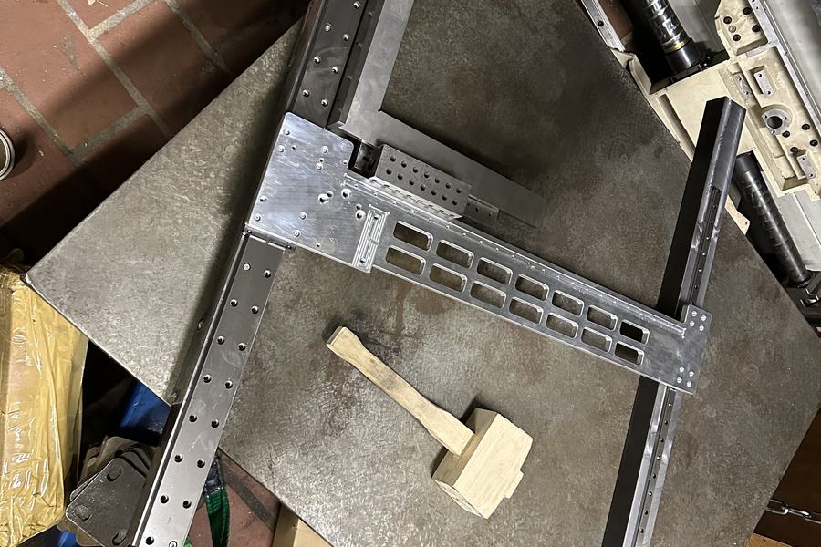 Aligning X axis for welding