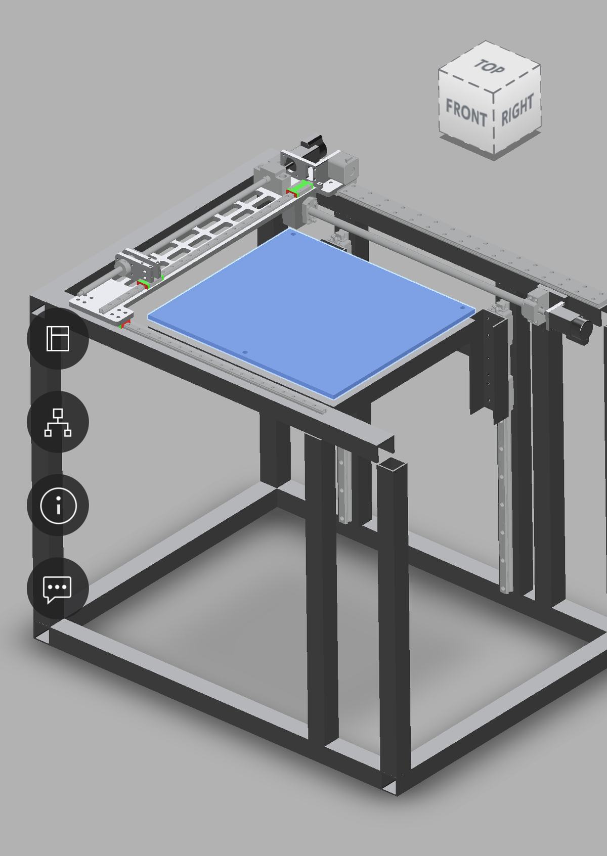 The printer v4 fusion 360 model